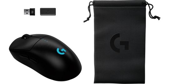 Souris Gamer Sans Fil LOGITECH Pro 2 Lightspeed noir+ Pochette+dongle
