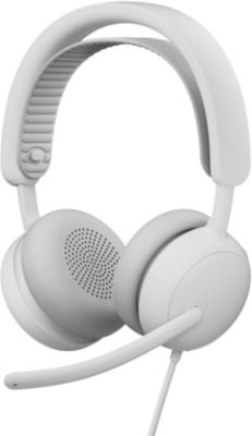 Micro-casque LOGITECH Zone Wired 2 OFF WHITE