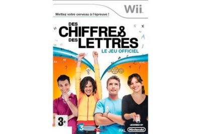 Jeu Wii MINDSCAPE Des chiffres et des lettres Reconditionné