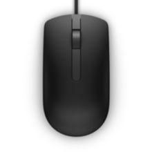 Souris sans fil DELL Optical Mouse-MS116 - Black