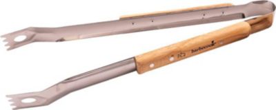 BARBECOOK Pince pour barbecue - Inox et bois