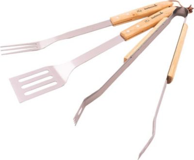BARBECOOK Set standard 3 ustensiles - Spatule / Fo