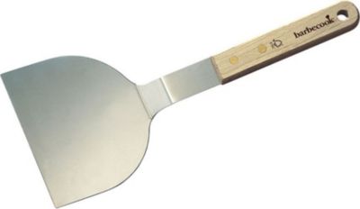 Ustensile barbecue BARBECOOK Spatule à hamburger - Inox et bois