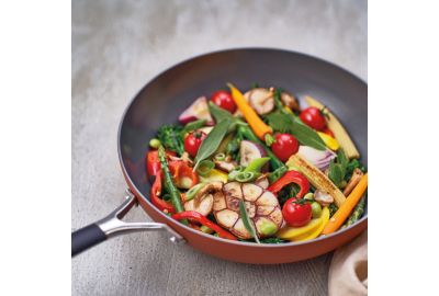 Wok COSY&TRENDY Cerapro 28 cm Terracotta