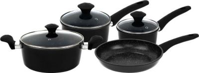 Batterie de cuisine HERZBERG HG04654-BLK