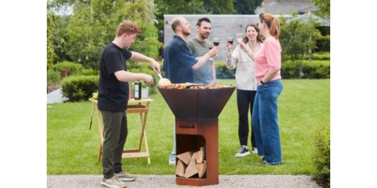 Brasero BARBECOOK Nestor Original barbecue au bois en acie