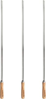 Ustensile barbecue BARBECOOK Set de 3 brochettes XL - 65 cm