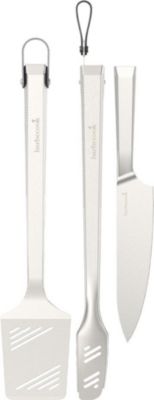 BARBECOOK Set de 3 ustensiles Premium - Spatule /