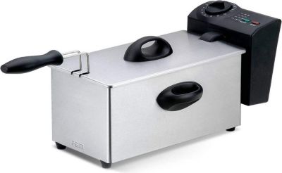 Friteuse PEM Friteuse à huile en inox 2000W - Capacit