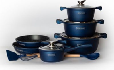 Batterie de cuisine ROYALTY LINE RLBS1010M-BLU