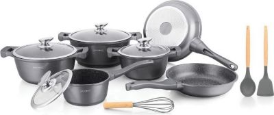 Batterie de cuisine ROYALTY LINE RLBS1010M-SIL