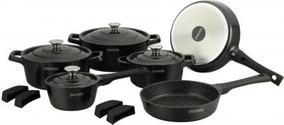 Batterie de cuisine ROYALTY LINE RLOS1014-BLK