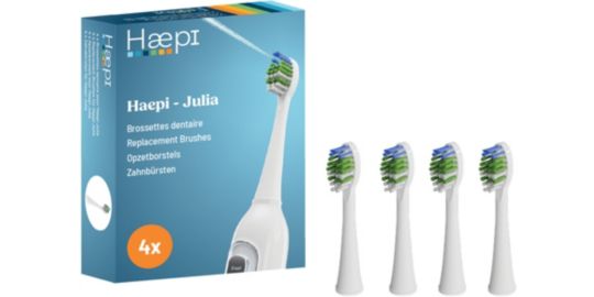 Brossette dentaire HAEPI Hi-Julia x4