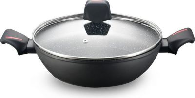 Casserole ROYALTY LINE Casserole avec 2 poignées 28 cm Noir Roy