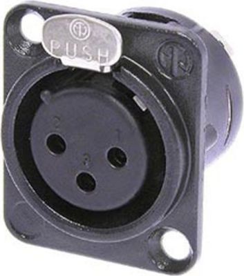 NEUTRIK Embase XLR 3 points femelle type D