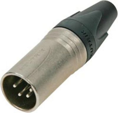 NEUTRIK Connecteur XLR 4 points mâle nickel
