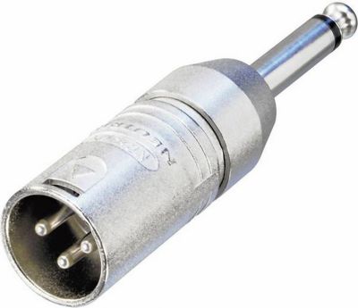 NEUTRIK Adaptateur XLR Jack 6.35 mono
