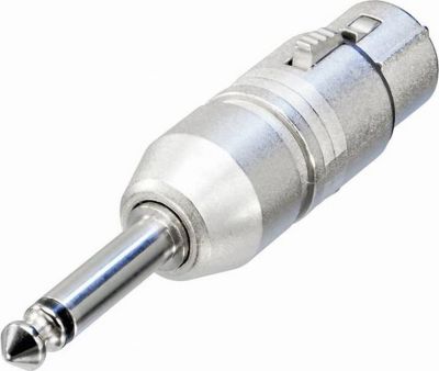 NEUTRIK Adaptateur Jack 6.35 mâle vers XLR mono