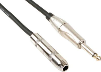 Rallonge Jack VELLEMAN Rallonge Jack 6.35 male femelle 5m mono