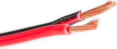 VELLEMAN 2 x 2.50mm² 25m OFC RougeNoir