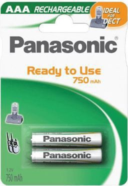 Kit de remplacement PANASONIC pile accumulateur lr03 rechargeable 1.2v