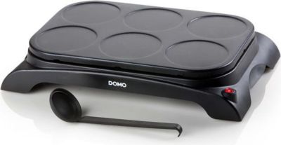 Poêle grill DOMO Noir
