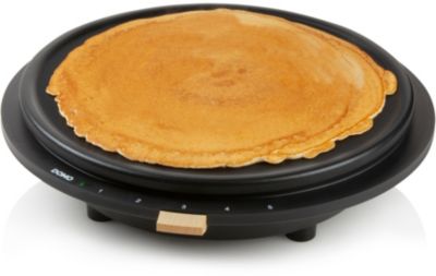 crêpière 6 crêpes pancakes anti adhésive 1000 w anniversaire crêpe party  pour 6p