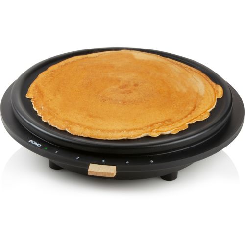 Crêpière INOX pour 8 Mini crêpes + Pancakes anti-adhésif 8 crêpes