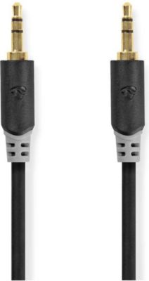 Câble Jack NEDIS Jack 3.5mm vers Jack 3.5mm Mâle 5m Câble Jack NEDIS Jack 3.5mm vers Jack 3.5mm Mâle 5m