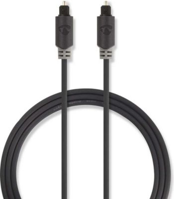 NEDIS Câble audio optique Toslink 2 mètres