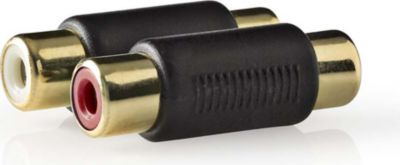Adaptateur RCA NEDIS 2 RCA Femelle vers 2 RCA Femelle