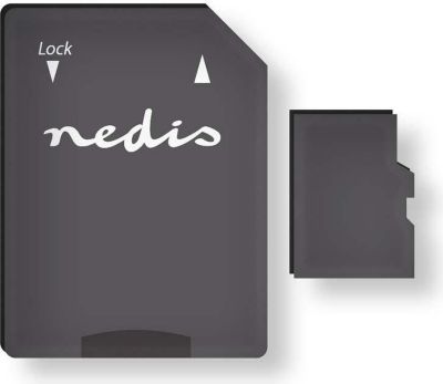 Carte Micro SD NEDIS MicroSDXC 64 Go Class 10 UHS-I