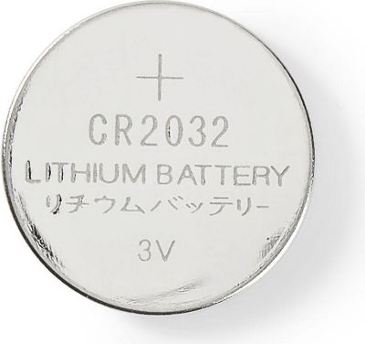 Pile rechargeable NEDIS Lithium CR2032 3V DC Prêtes à l'Emploi