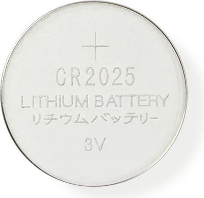 Pile rechargeable NEDIS Lithium CR2025 3V DC Prêtes à l'Emploi