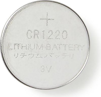 Pile rechargeable NEDIS Lithium CR1220 3V DC Prêtes à l'Emploi