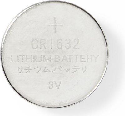 Pile rechargeable NEDIS Lithium CR1632 3V DC Prêtes à l'Emploi