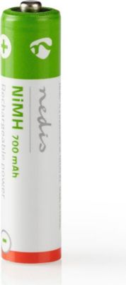 Pile rechargeable NEDIS 2pcs NiMH-AAA 1.2V DC 700mAh Préchargées