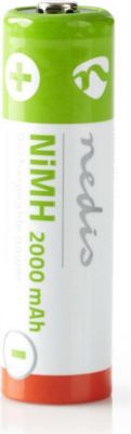 Pile rechargeable NEDIS Rechargeables NiMH AA 1.2V DC 2000mAh