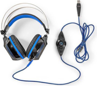 Micro-casque NEDIS Surround 7.1 à Microphone Rétractable