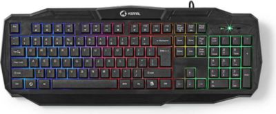 Clavier sans fil NEDIS à Disposition États-Unis Rétroéclairé