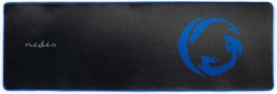 Tapis de souris NEDIS Tapis de souris Gamer antidérapant Noir