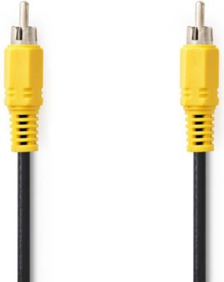 Câble RCA LINDY Câble vidéo RCA numérique 5m Câble RCA LINDY Câble vidéo RCA numérique 5m