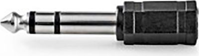 Adaptateur Jack NEDIS Audio Stéréo Mâle Femelle Ultra Solide