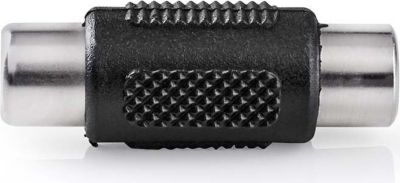 Adaptateur RCA NEDIS Mono RCA Femelle vers Femelle Stable