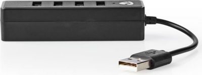 Hub NEDIS Hub USB 2.0 4 ports avec alimentation