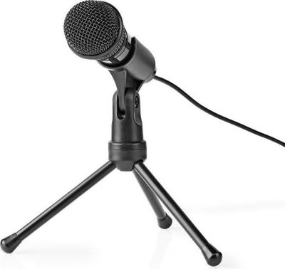 Micro NEDIS Microphone de Bureau ordinateur /mobile