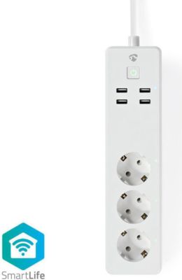 Multiprise KOMELEC Multiprise connectée 3 prises USB