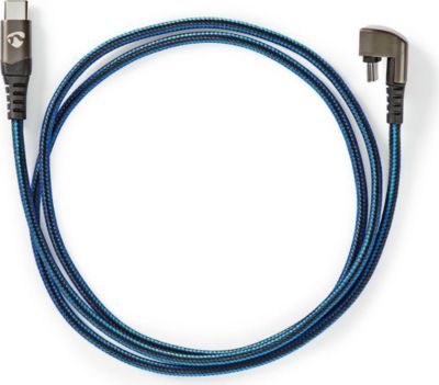 Câble alimentation NEDIS 1m Connecteur 180°
