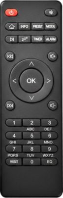 NEDIS pour Radio Internet RDIN3000BK Infraroug