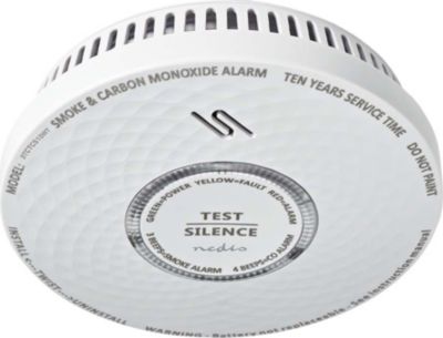 Détecteur de monoxyde de carbone NEDIS Alarme 85dB Autonomie 10 ans Bouton Test